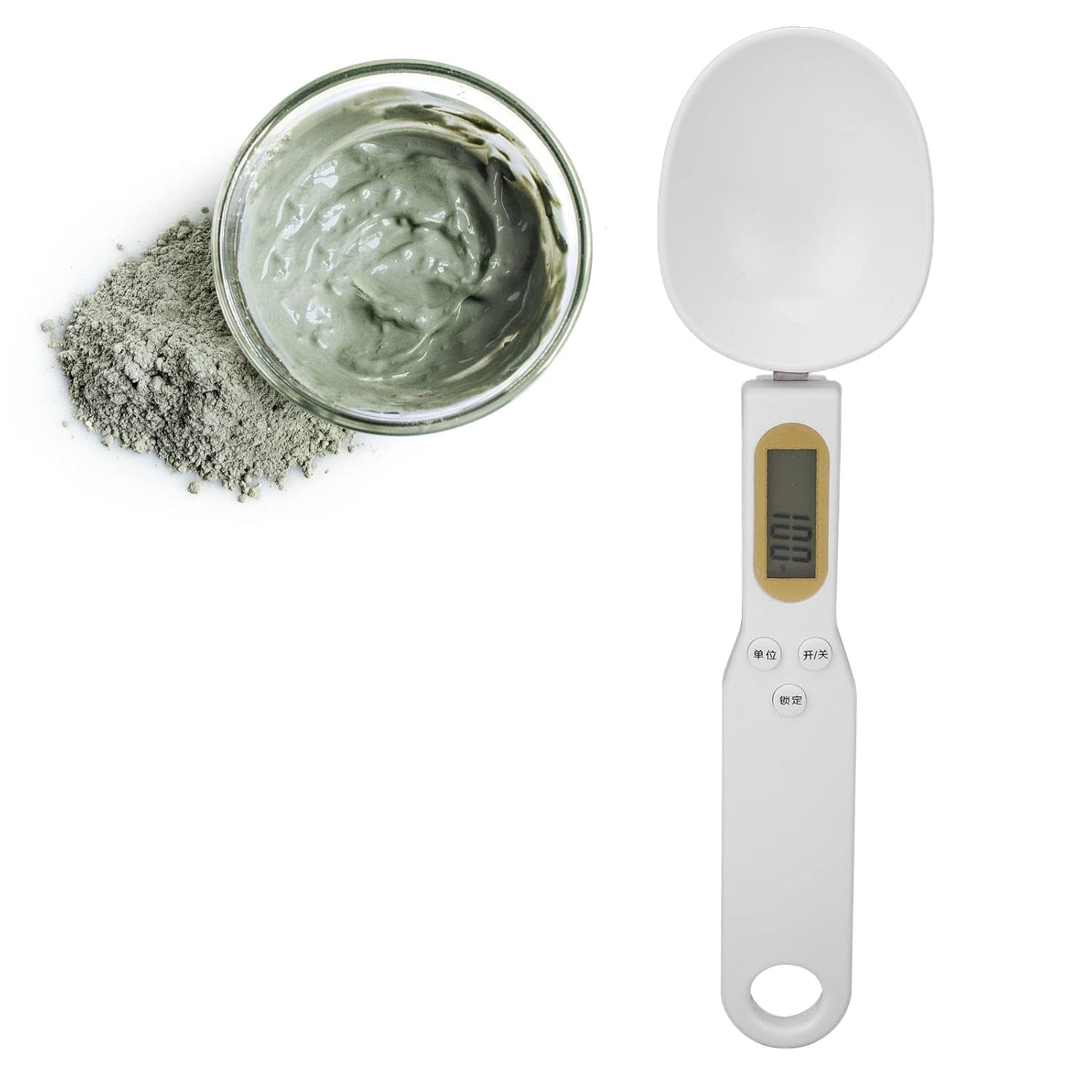 Digital Spoon,Scale Multifunction Electronic Measuring Spoon with LCD Display for Women