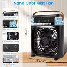 USB Mini Portable 3 in 1 Fan