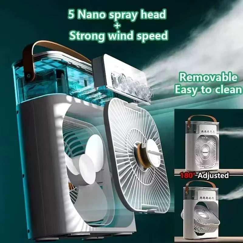 USB Mini Portable 3 in 1 Fan