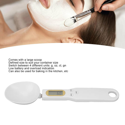 Digital Spoon,Scale Multifunction Electronic Measuring Spoon with LCD Display for Women