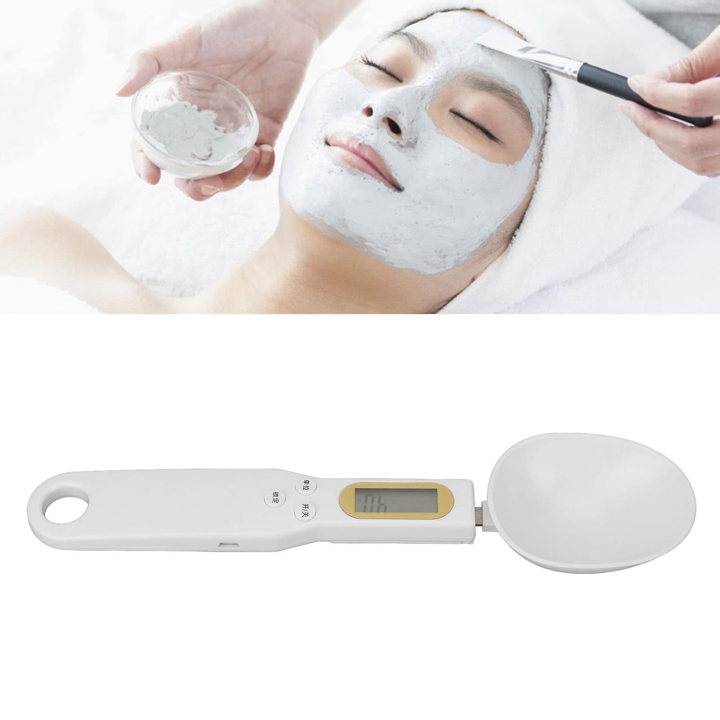 Digital Spoon,Scale Multifunction Electronic Measuring Spoon with LCD Display for Women