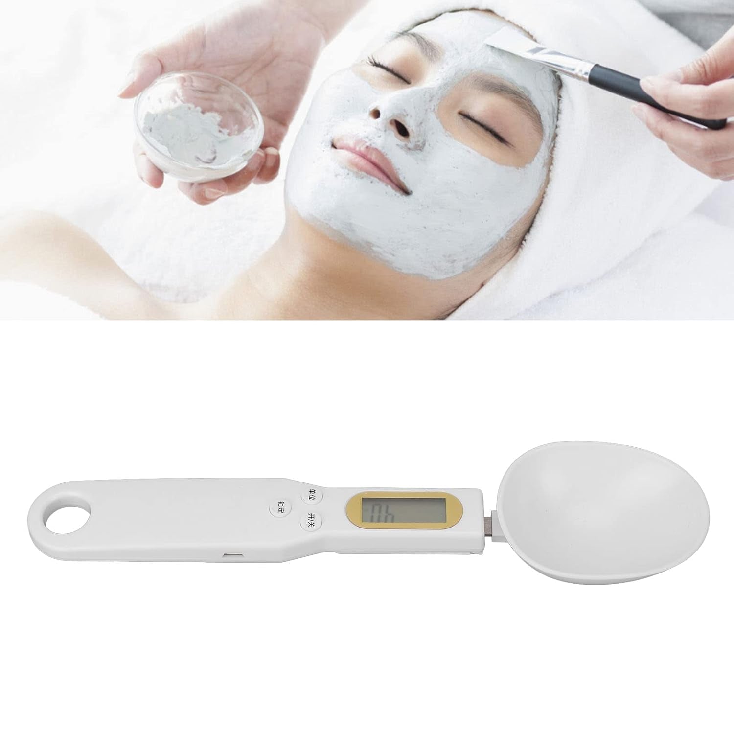 Digital Spoon,Scale Multifunction Electronic Measuring Spoon with LCD Display for Women